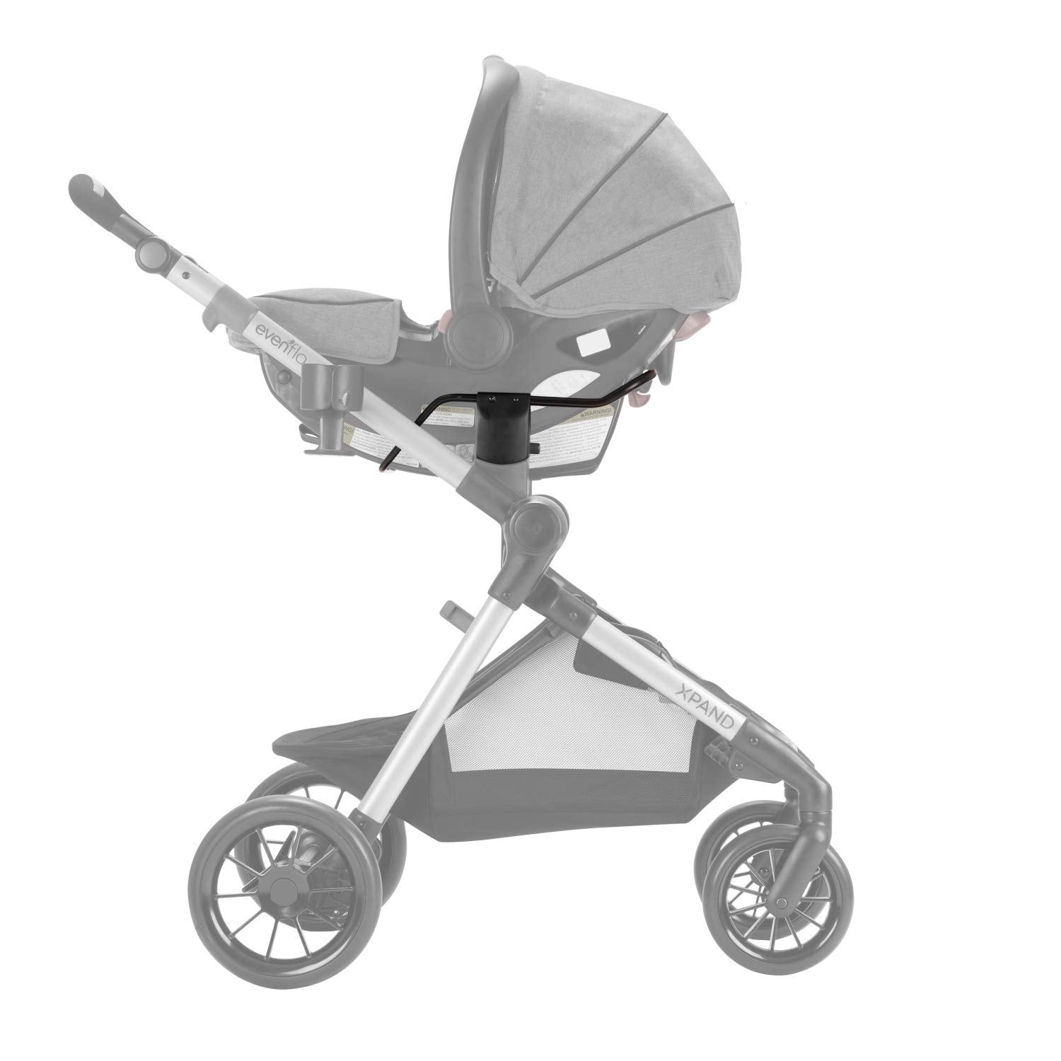 Evenflo Pivot Xpand Adapter Exclusively for Perego Infant Car Seats, Graco, Chicco, and Peg, 15x15x5 Inch (Pack of 1)
