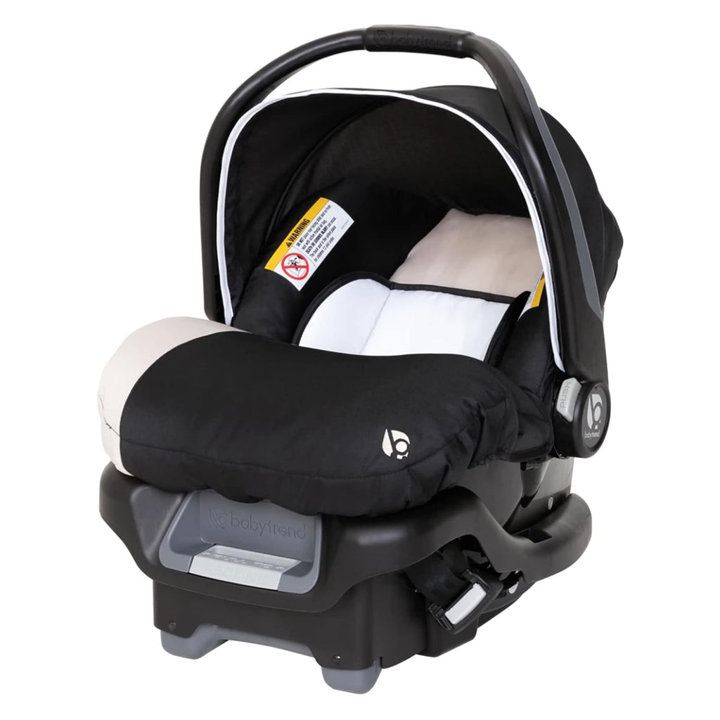 Baby Trend Ally Newborn Baby Infant Car Seat Carrier Travel System with Harness and Extra Cozy Cover for Babies up to 35 Pounds, 2 Pack, Khaki
