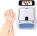 3D Automatic Smart Nail Printer, Portable Digital Mobile Nail Art Printer with Touch Screen Display, Nail Painter for Kid/Nail Studio/Nail Lovers, WiFi/DIY Nail Art Printer