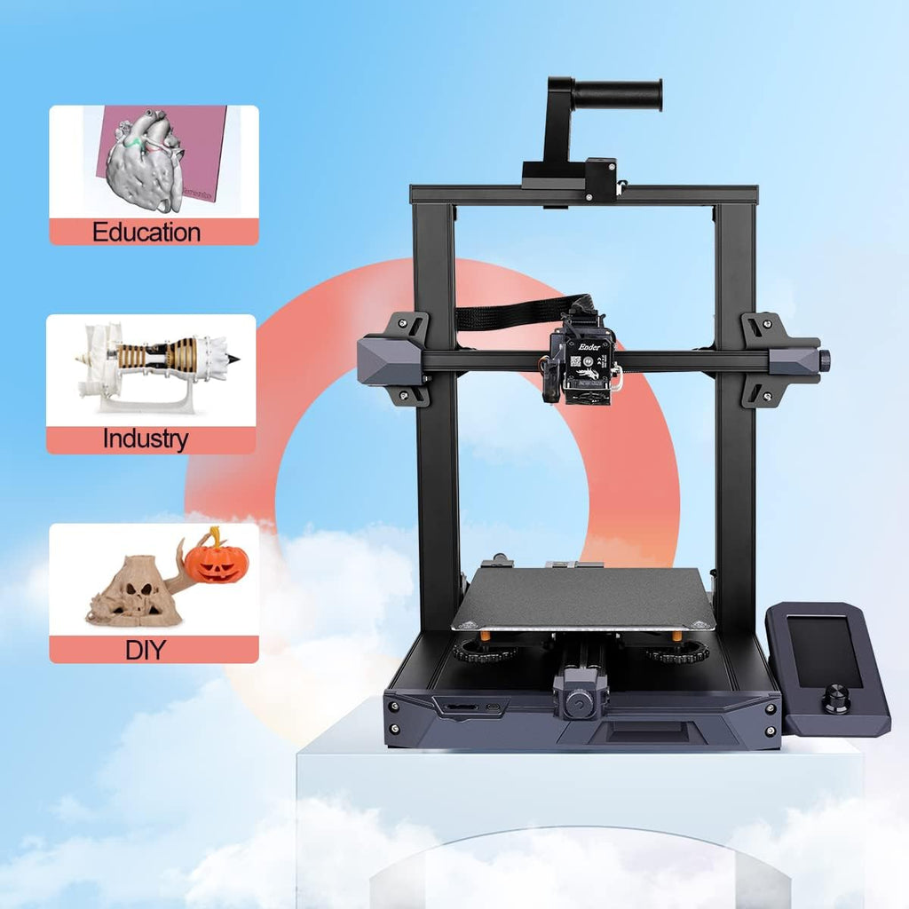 Creality Ender 3 S1 X 3D Printer with Direct Drive Extruder, CR Touch Auto Bed Leveling, Dual Z-Axis for Smooth Printing, Silent Motherboard, 220×220×270mm Build Volume – Great for Beginners