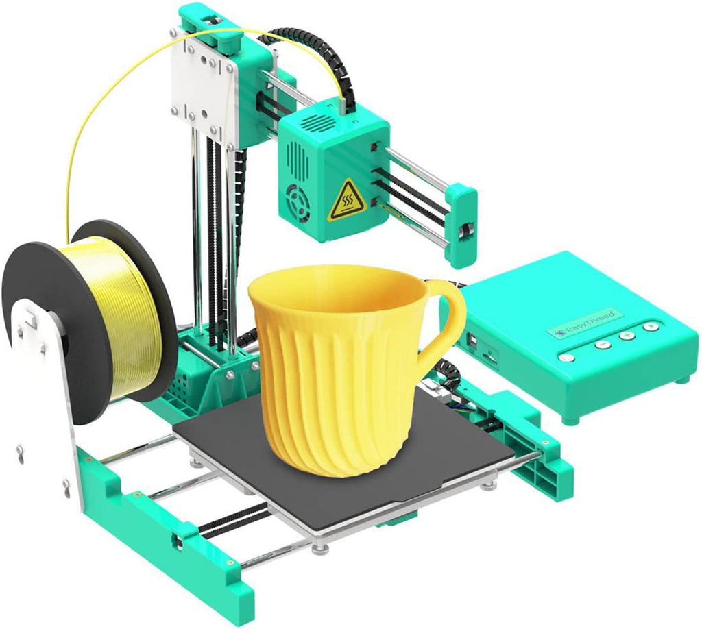 Mini 150mmx150mmx150mm Hotbed Small Eductaion Entry Level Consumer Personal 3D Printer, Print Size for Children Household Education