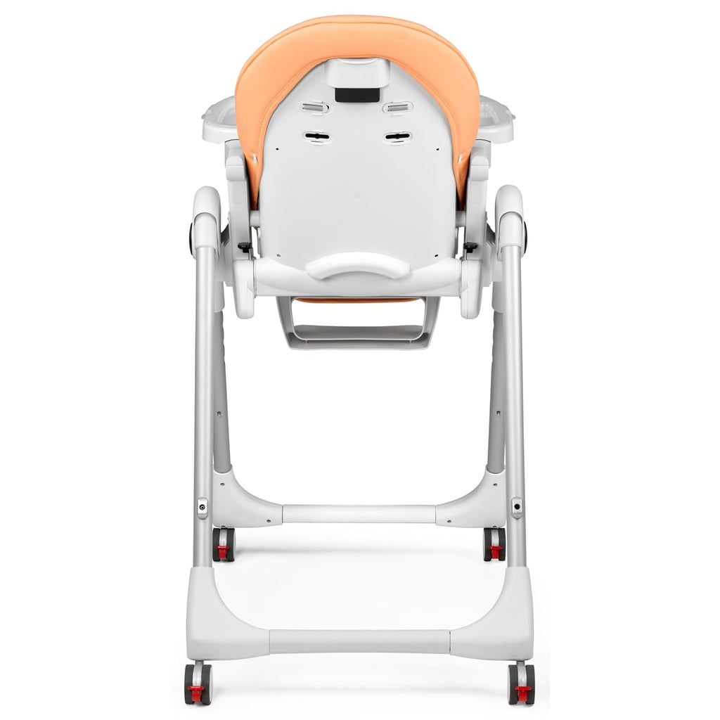 Peg Perego Prima Pappa Zero 3 - High Chair - for Children Newborn to 3 Years of Age - Made in Italy - Peach (Light Orange)