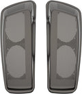 Advanblack Saddlebag Dual 6x9 Speaker lids, Audio Covers Fit for H-D Touring, Road Glide, Street Glide Special, Road King, 2014 2015 2016 2017 2018 2019 2020 2021 2022 2023