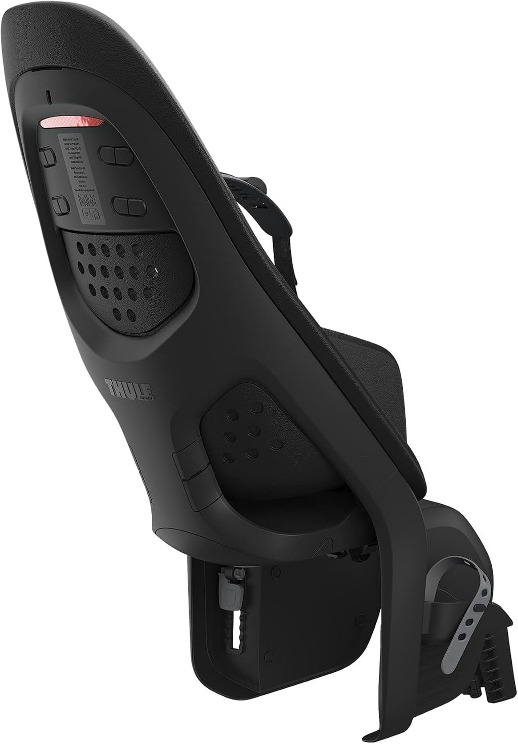 Thule Yepp 2 Mounted Child Bike seat, Adjustable footrests, 5-Point Harness and Easy to Mount Design
