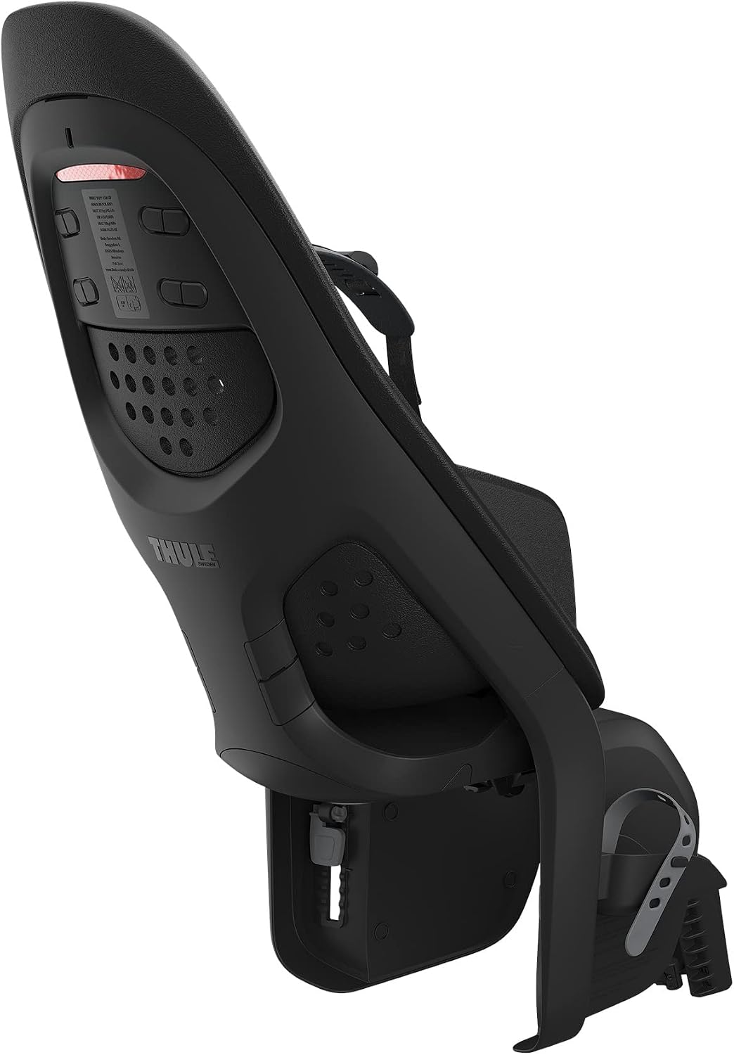 Thule Yepp 2 Mounted Child Bike seat, Adjustable footrests, 5-Point Harness and Easy to Mount Design
