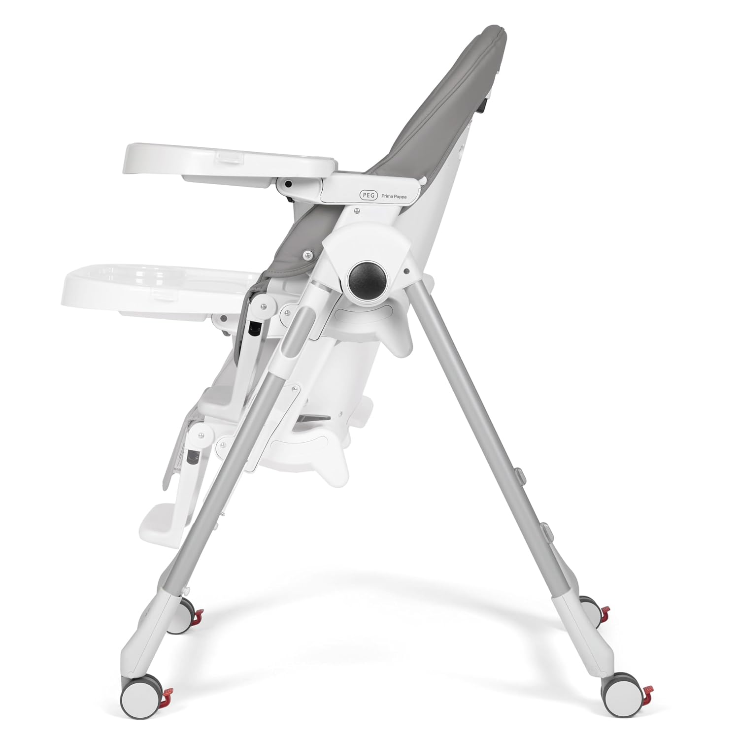 Peg Perego Prima Pappa Zero 3 - High Chair - for Children Newborn to 3 Years of Age - Made in Italy - Ice (Grey)