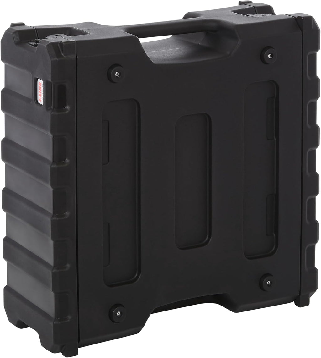 Gator Cases Pro Series Rotationally Molded 4U Rack Case with Standard 19' Depth; Made in USA (G-PRO-4U-19), Black