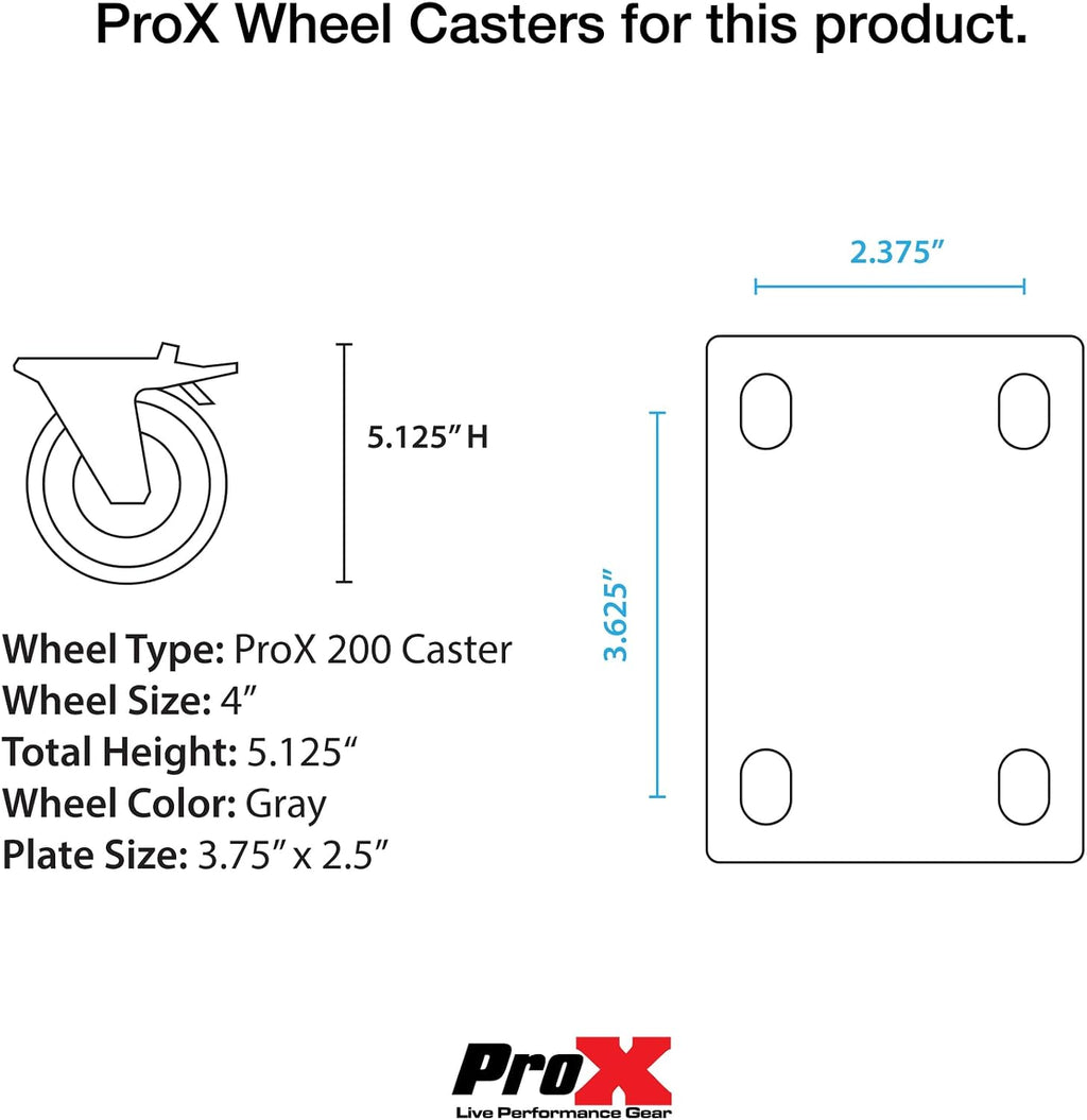 ProX XS-6XBP3030 ATA Flight Style Road Case 30' in. Aluminum 8mm F34 F32 F31 Truss Base Plates - Fits 6x