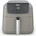 Ninja Air Fryer Pro 5-in-1 | 5 QT Capacity, Air Fry, Bake, Roast, Reheat, and Dehydrate, Air Crisp Technology | Nonstick Basket & Crisper Plate | Stone | AF142SD