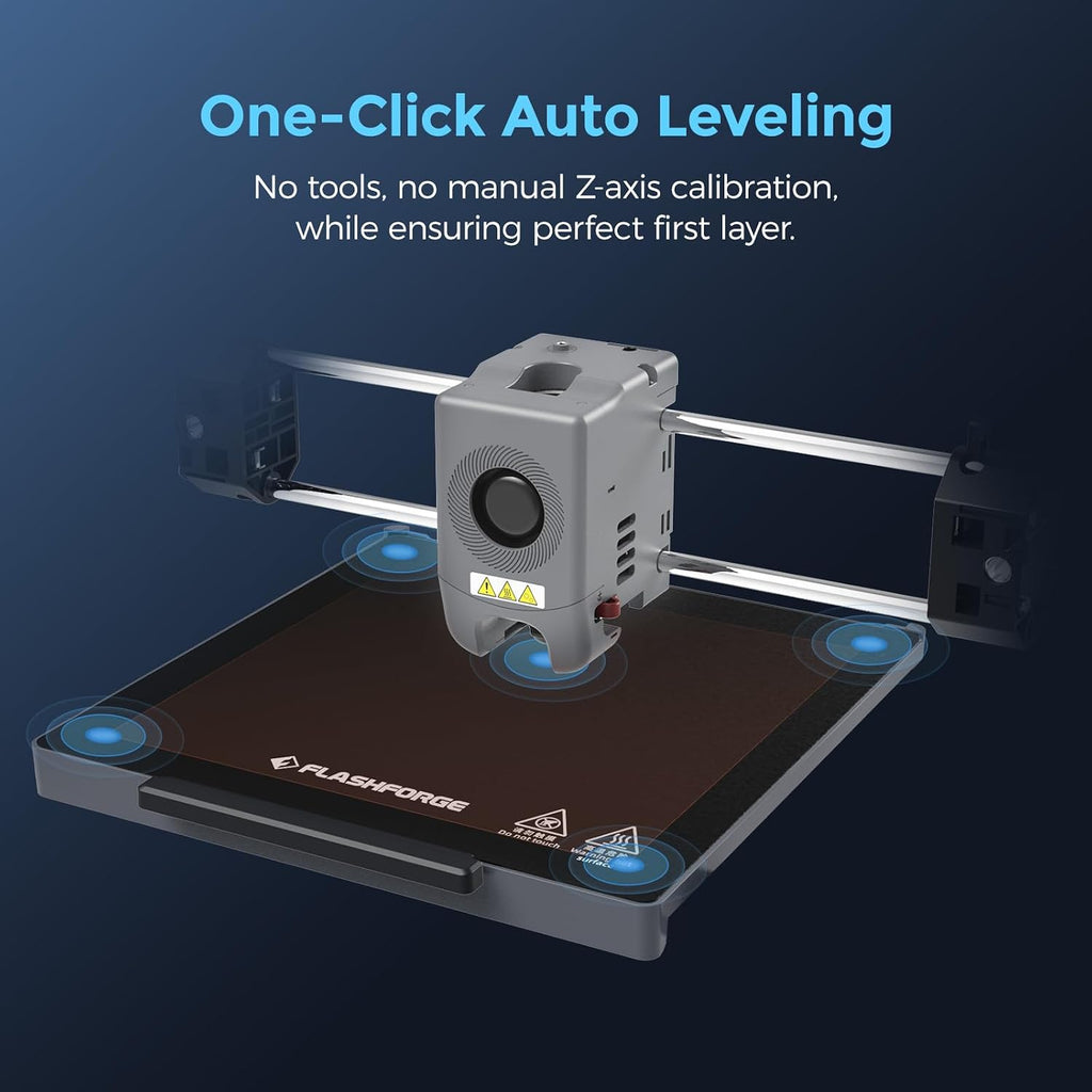 Flashforge Adventurer 5M Pro 3D Printer with Extra 1KG HS PLA Rainbow Candy Filament