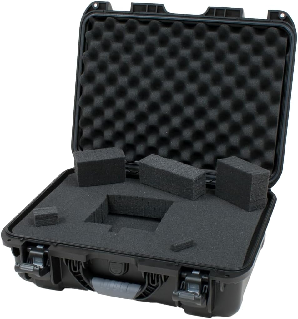 Gator Cases Titan Series Waterproof Utility/Equipment Case with Diced Foam Insert, 17' x 11.8' x 6.4' (GU-1711-06-WPDF)