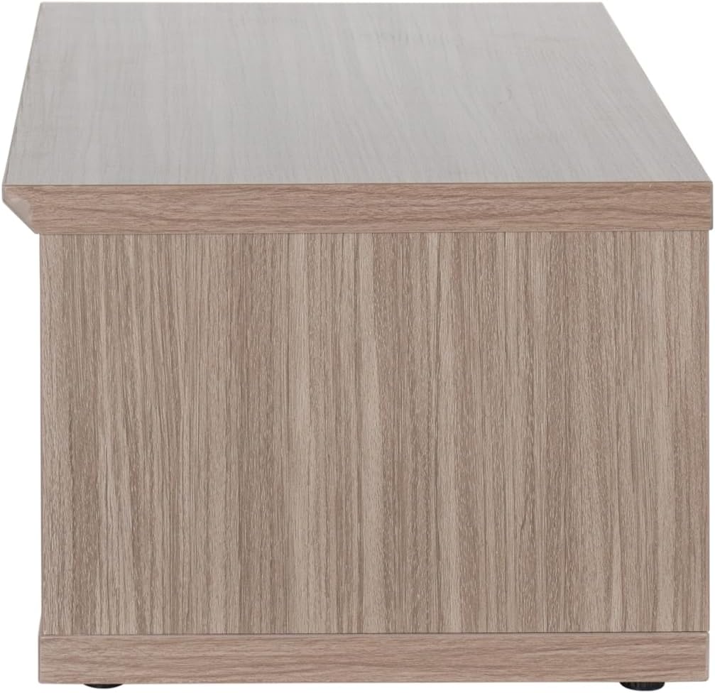 Gator Frameworks Elite Furniture Series 4U Wood Desktop Studio Rack in Driftwood Grey Finish (GFW-ELITERK-4U-GRY)