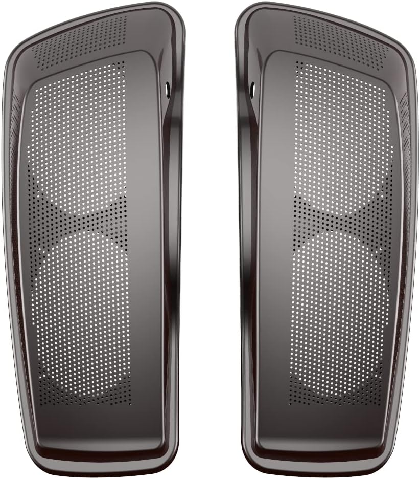 Advanblack Saddlebag Dual 6x9 Speaker lids, Audio Covers Fit for H-D Touring, Road Glide, Street Glide Special, Road King, 2014 2015 2016 2017 2018 2019 2020 2021 2022 2023