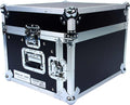 DEEJAY LED TBHM804E Fly Drive Case 8u Space Slant Mixer Rack / 4 u Space Vertical Rack System with Full AC Door