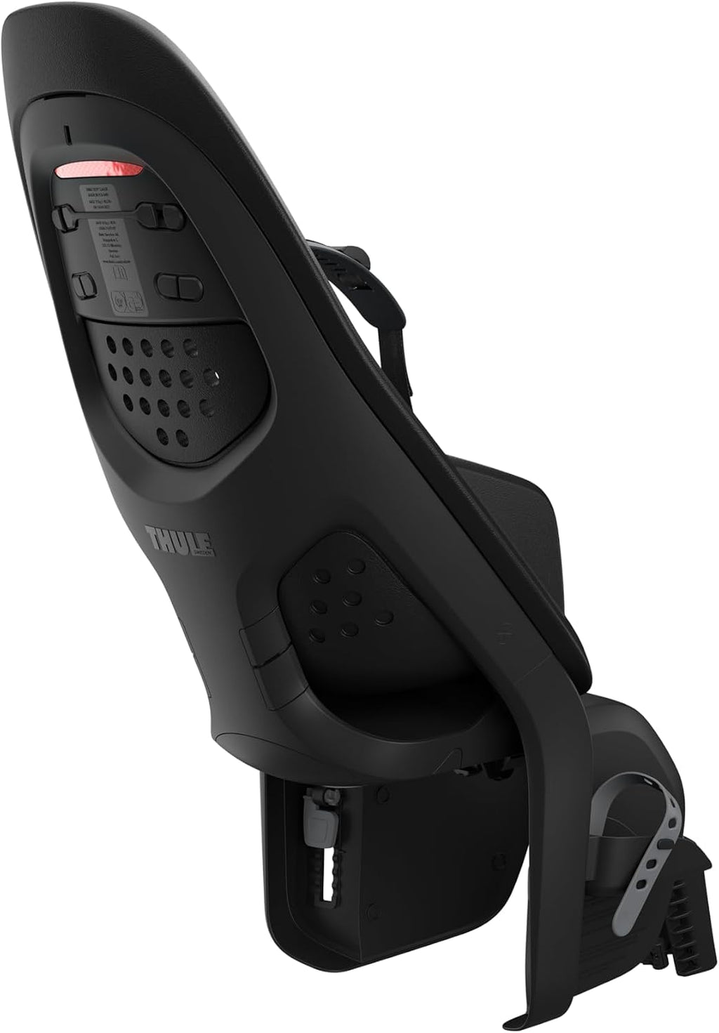 Thule Yepp 2 Mounted Child Bike seat, Adjustable footrests, 5-Point Harness and Easy to Mount Design