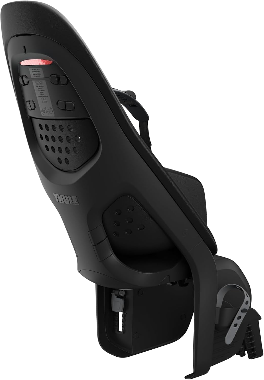 Thule Yepp 2 Mounted Child Bike seat, Adjustable footrests, 5-Point Harness and Easy to Mount Design