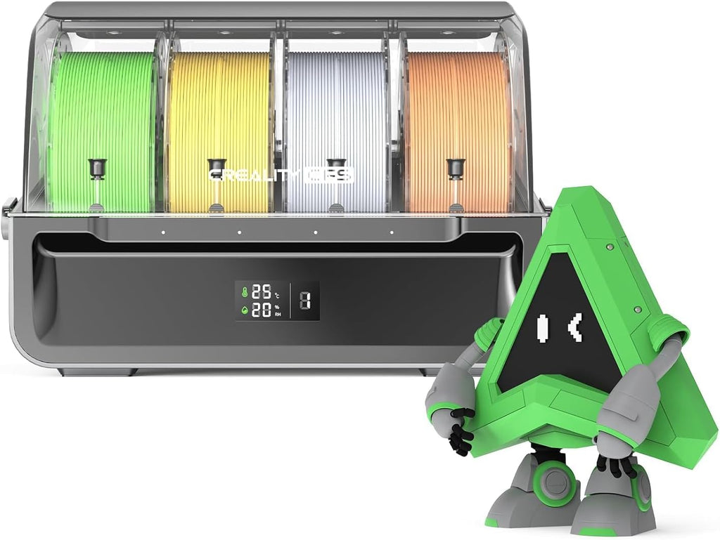 Creality CFS Multi-Color Filament System Supports 16 Colors Printing Automatic Mapping Switching Moisture-Resistant Filament Storage Compatible with K2 Plus 3D Printer