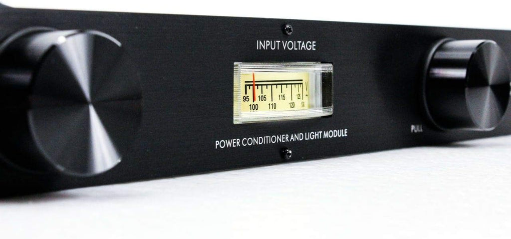 ART SP 4x4 Rackmount 8 Outlet Power Conditioner and Surge Protector - with Linear Voltmeter and Dual Lights