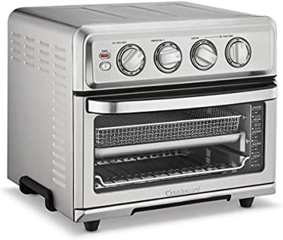 Cuisinart TOA-70 AirFryer Toaster Oven with Grill Stainless Steel Bundle with 1 YR CPS Enhanced Protection Pack