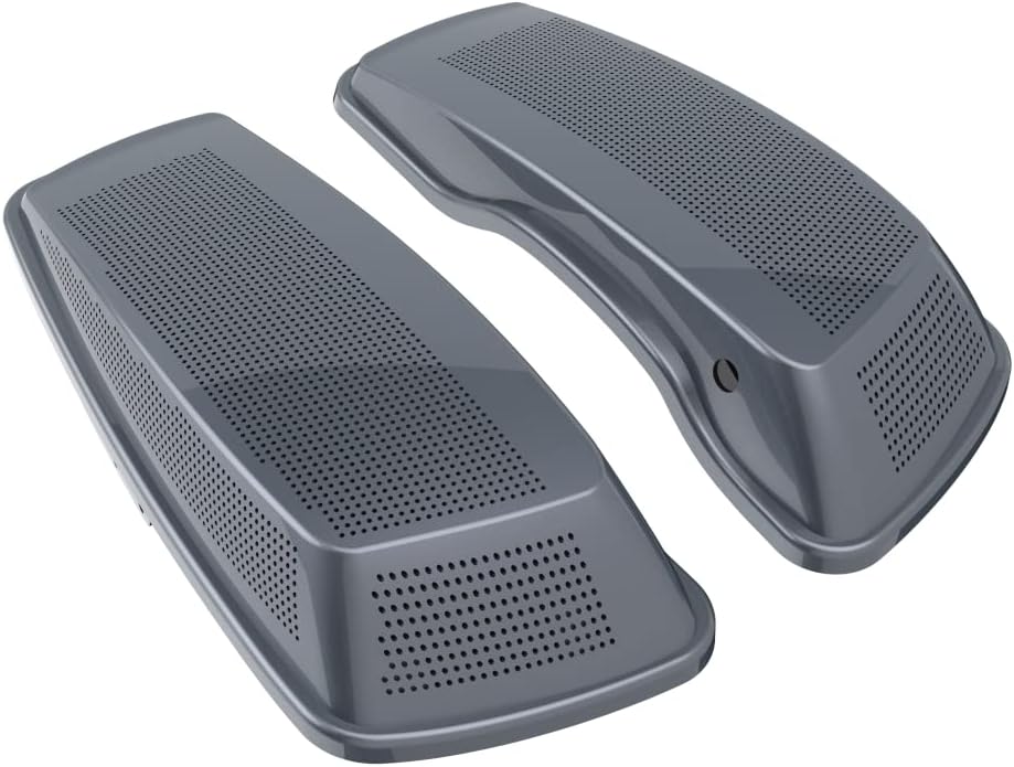 Advanblack Saddlebag Dual 6x9 Speaker lids, Audio Covers Fit for H-D Touring, Road Glide, Street Glide Special, Road King, 2014 2015 2016 2017 2018 2019 2020 2021 2022 2023