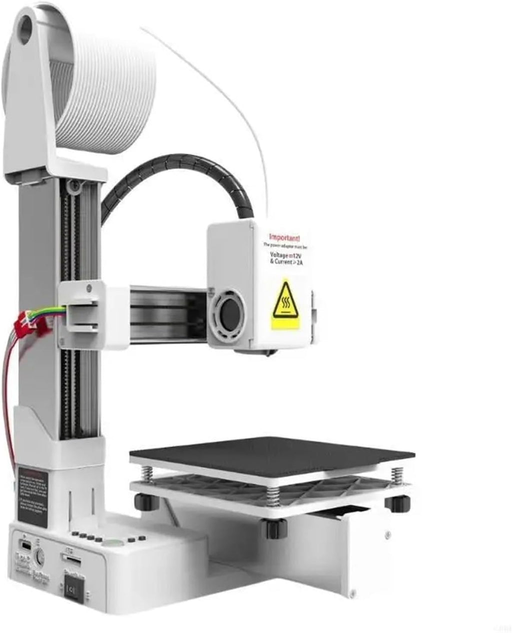 G8DF K10 3D Printer User Friendly for DIY Enthusiasts and Educational Purposes(White)