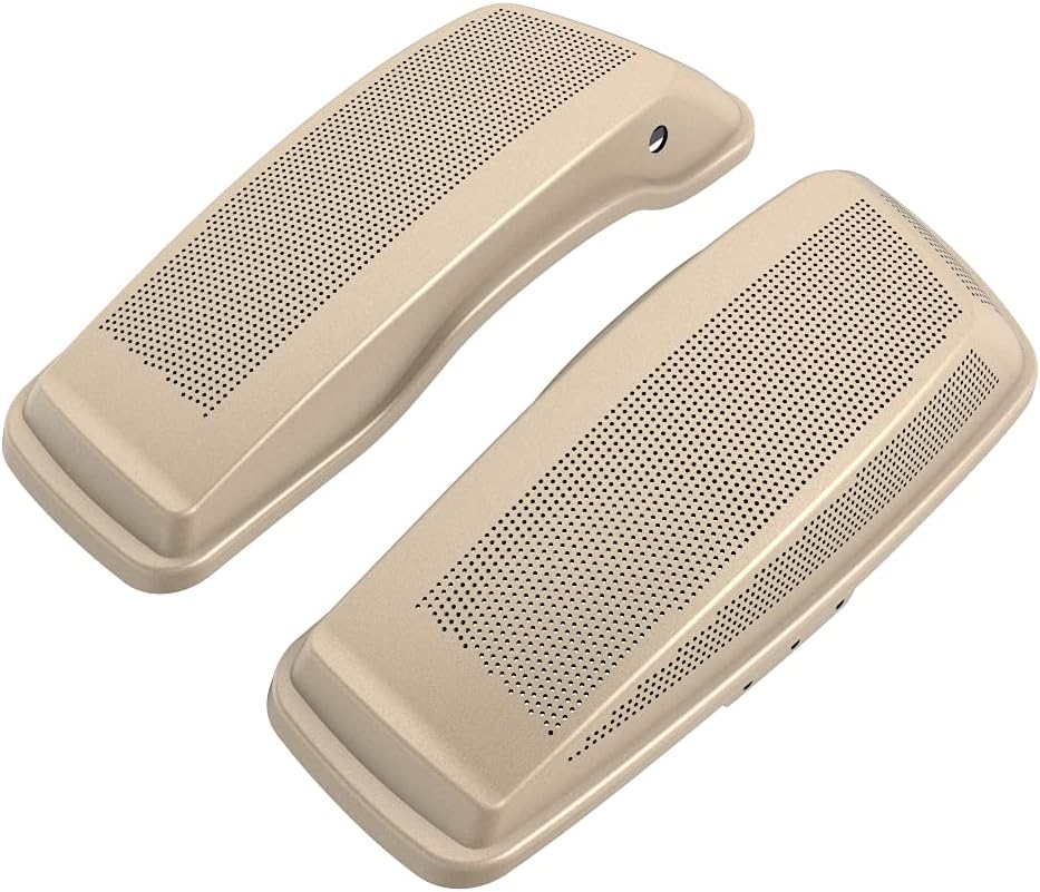 Advanblack Saddlebag Dual 6x9 Speaker lids, Audio Covers Fit for H-D Touring, Road Glide, Street Glide Special, Road King, 2014 2015 2016 2017 2018 2019 2020 2021 2022 2023