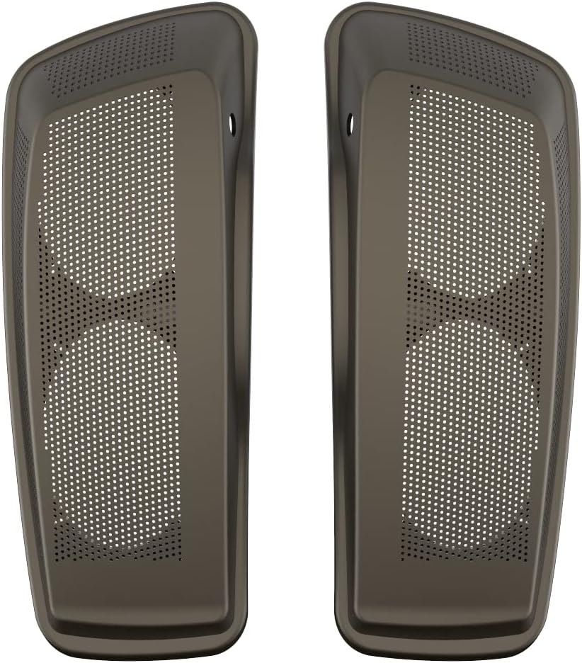 Advanblack Saddlebag Dual 6x9 Speaker lids, Audio Covers Fit for H-D Touring, Road Glide, Street Glide Special, Road King, 2014 2015 2016 2017 2018 2019 2020 2021 2022 2023