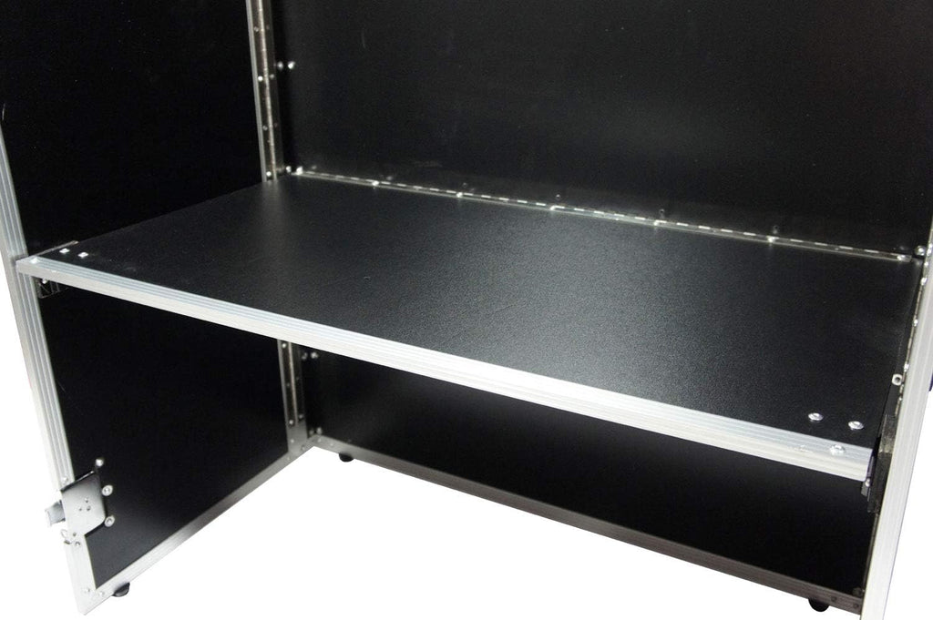 Harmony Audio Case HCSTAND36 DJ 36' x 33' Fold Out Station Stand Compatible with Full Size Coffin