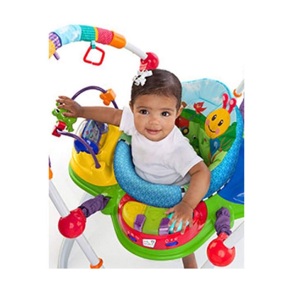 Baby Einstein Neighborhood Friends Activity Jumper with Lights and Music, 6 Months+, Max Weight 25lbs., Unisex