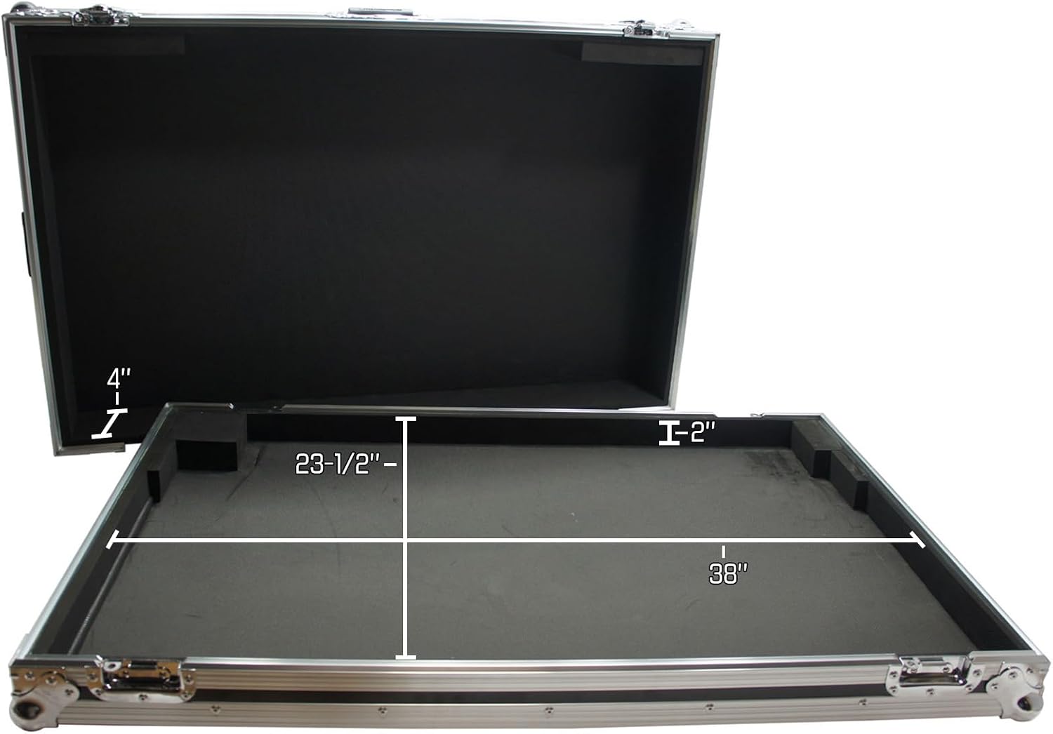 Harmony Audio HCVLZ3204W Flight Transport Road Custom Mixer Case, Compatible with Mackie 3204VLZ4
