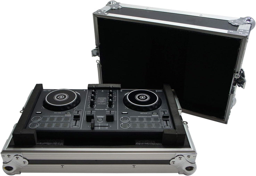 Harmony Audio HCDDJ200 Flight Glide Laptop Stand Tray DJ Custom Case Compatible with Pioneer DDJ-200