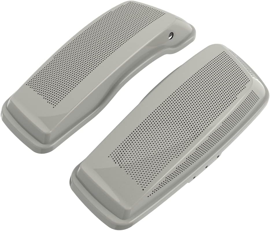 Advanblack Saddlebag Dual 6x9 Speaker lids, Audio Covers Fit for H-D Touring, Road Glide, Street Glide Special, Road King, 2014 2015 2016 2017 2018 2019 2020 2021 2022 2023