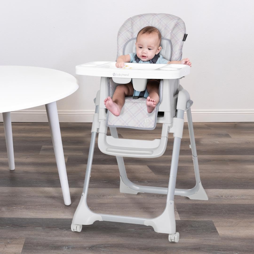 Baby Trend Everlast 7-in-1 High Chair, Madrid Plaid