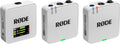 RØDE Wireless GO (Gen 3) – Compact Wireless Mic – Pristine Audio, 32-bit Float Recording, Automatic Level Control, for Phones, Cameras and Computers (White)