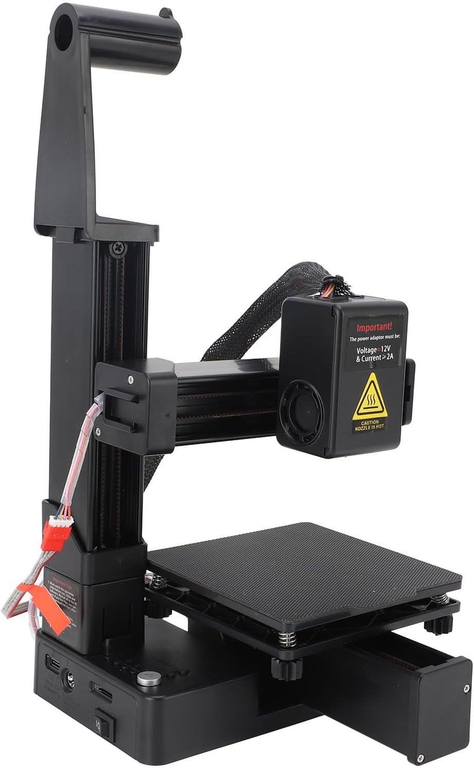 3D Printer Fully Open Source, Build Volulme 3.94 x 3.94 x 3.94 inch,Frequency Division Multiplexing 3D Printer High Accuracy Fast Heating Compact with Versatile Printing Options