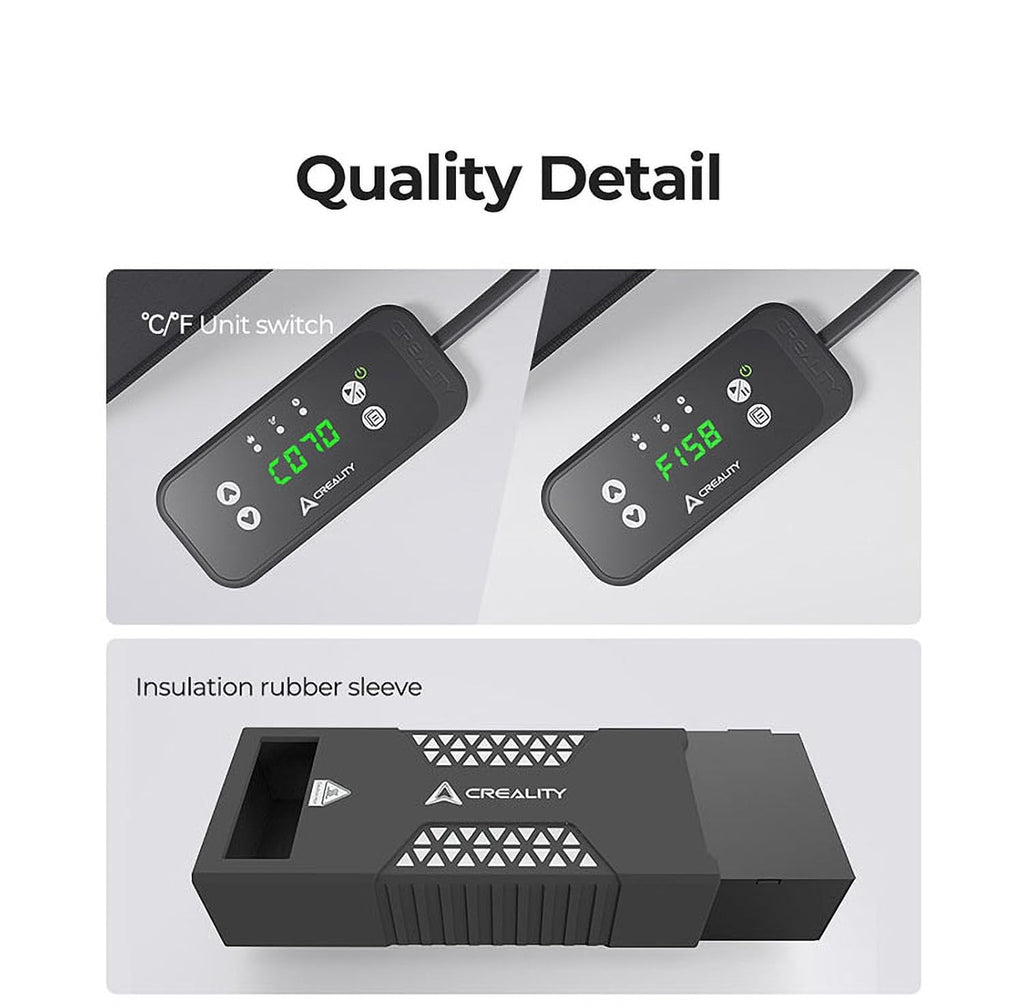 Creality Filament Drying Chamber Heater: Reduce ABS/PA/PC Filament Warp Print Warping, for Ender-3 Series, Ender-3 S1 Series, Ender-3V3 SE/KE, Creality HI/CR-10, Ender-5(Outer Layer has Enclosure)