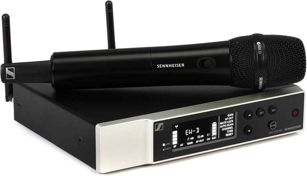 Sennheiser EW-D 835-S Dynamic Handheld SET (R4-9), Black, XLR, Microphone