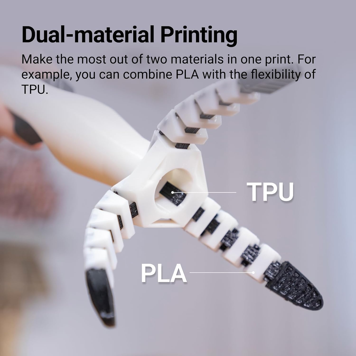 Snapmaker 2.0 Dual Extrusion 3D Printing Module for Dual Material Printing & Dual Color Printing and Breakaway&Dissolvable Support Printing,Compatible with A350T/A350/F350/A250T/A250/F250 3D Printer