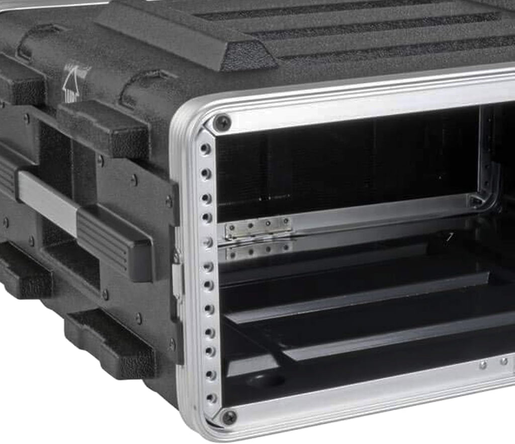 multicomp PRO Stackable 17' Depth, 19' ABS Rack Flight Case (4U)