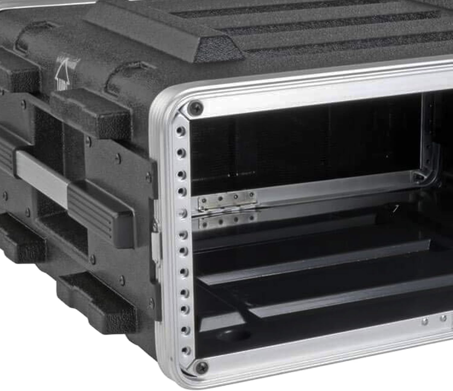 multicomp PRO Stackable 17' Depth, 19' ABS Rack Flight Case (4U)