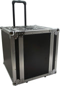 Harmony Audio Cases HC10UEDHW DJ Flight 10U FX Effect 16' Depth Case Casters & Handle