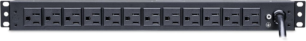 CyberPower RKBS15S4F12R Rackbar Surge Protector, 120V/15A, 16 Outlets, 15 Foot Power Cord, 1U Rackmount, UL Listed