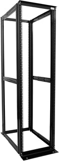 Raising ELECTRONIS 42U 4 Post Open Rack Frame Rack Enclosure 19 Inch Adjustable Depth Aluminum