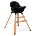 Delta Children - babyGap Otto 3-in-1 High Chair - High Chair Converts to Toddler Dinning Chair and Booster Seat - Dishwasher Safe Meal Tray - FSC-Certified Wood, Black