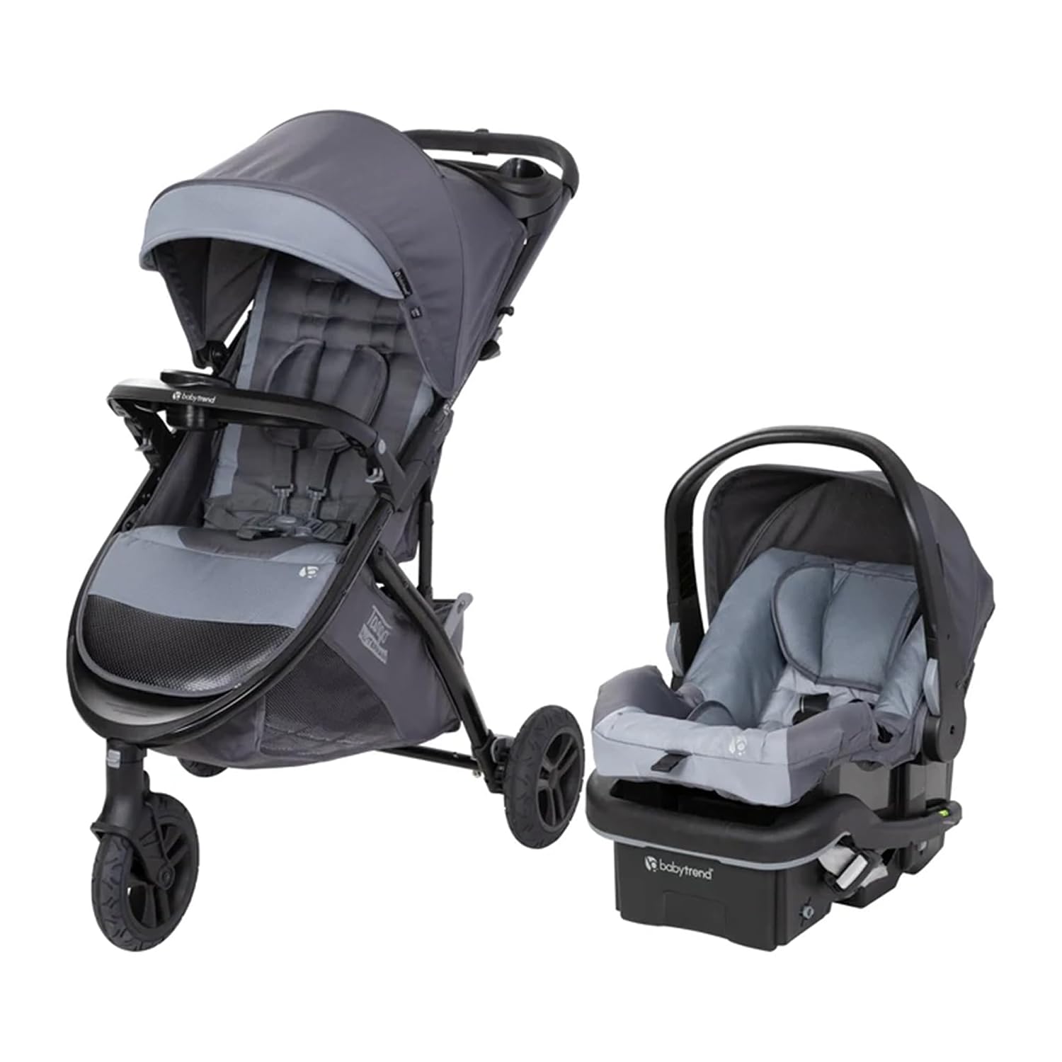 Baby Trend Tango™ 3 All-Terrain Stroller Travel System with EZ-Lift™ Plus Infant Car Seat, Ultra Grey
