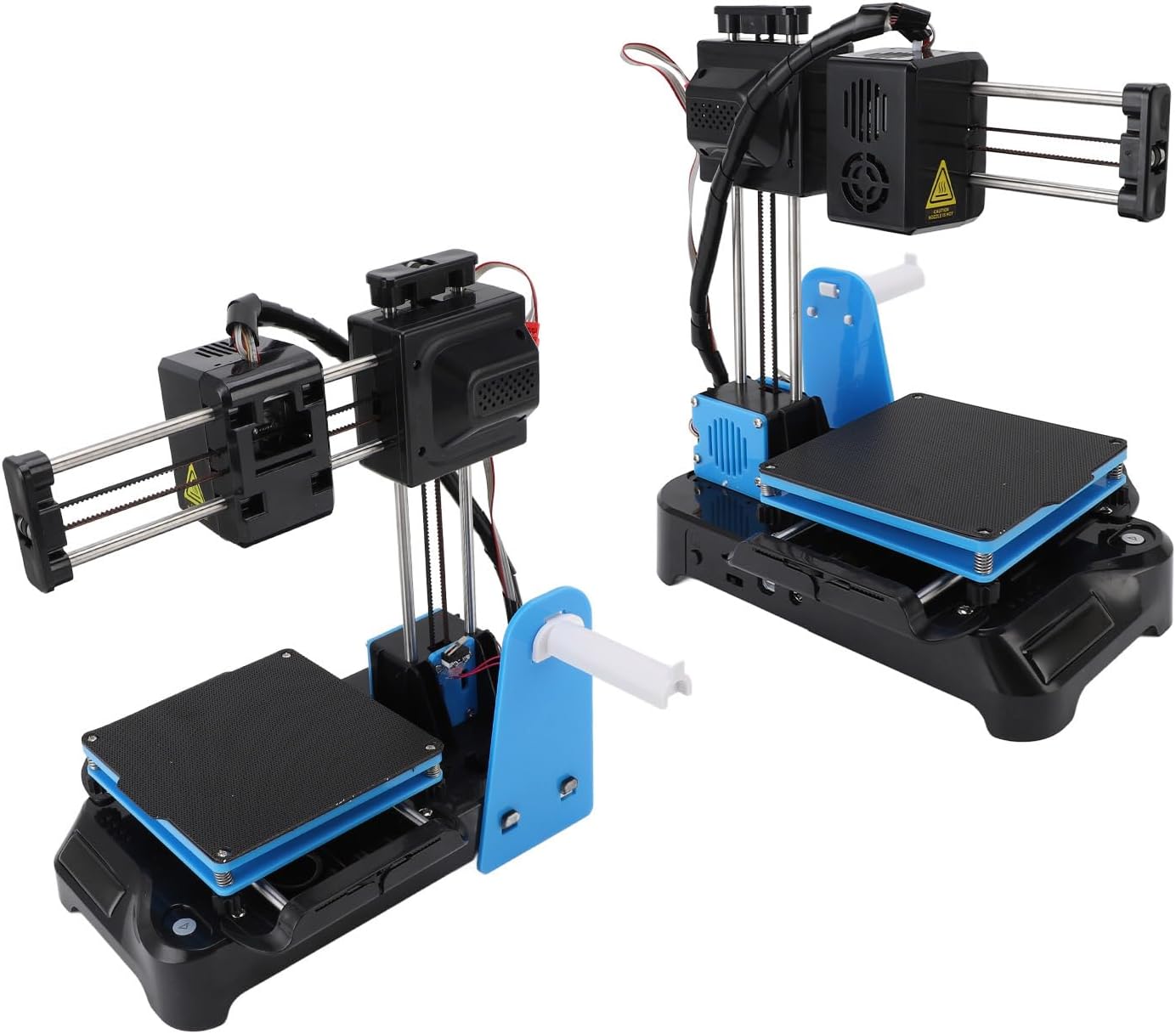 Gonetre Frequency Division Multiplexing 3D Printer for Kids Beginners,Portable Fast Heating Compact Desktop 3D Printing Machine for Education DIY Enthusiasts Students PLA TPU 1.75mm (US Plug)