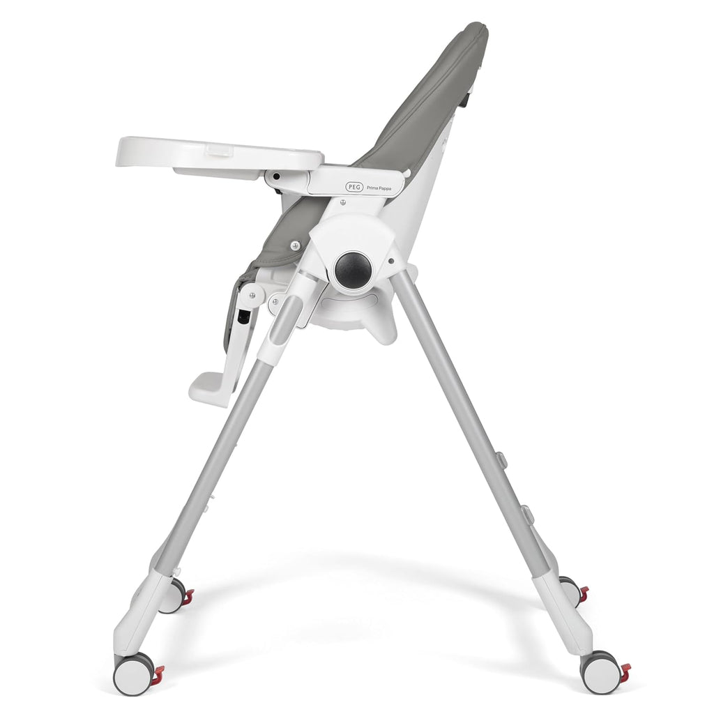 Peg Perego Prima Pappa Zero 3 - High Chair - for Children Newborn to 3 Years of Age - Made in Italy - Ice (Grey)