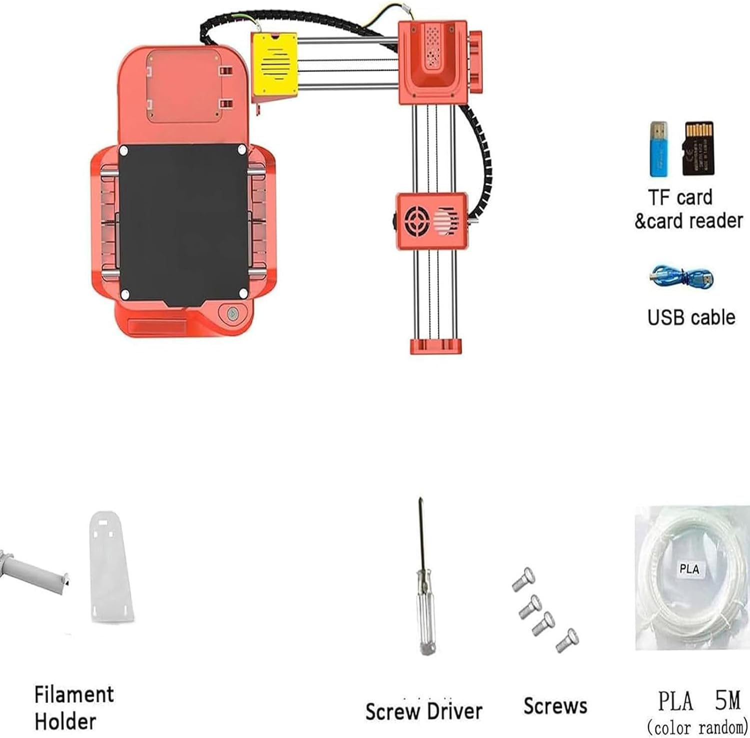 Mini 3D Printer for Kids and Students, Easy Leveling-Free Design for Educational Projects and Creative Learning