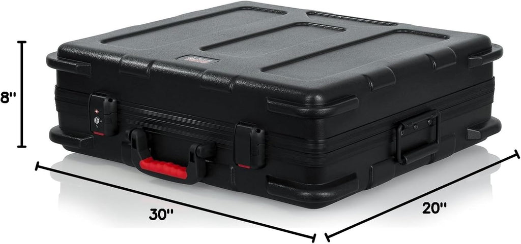 Gator Cases Molded Flight Case for Mixers up to 20' x 30' x 8' with TSA Approved Locking Latch; (GTSA-MIX203008)