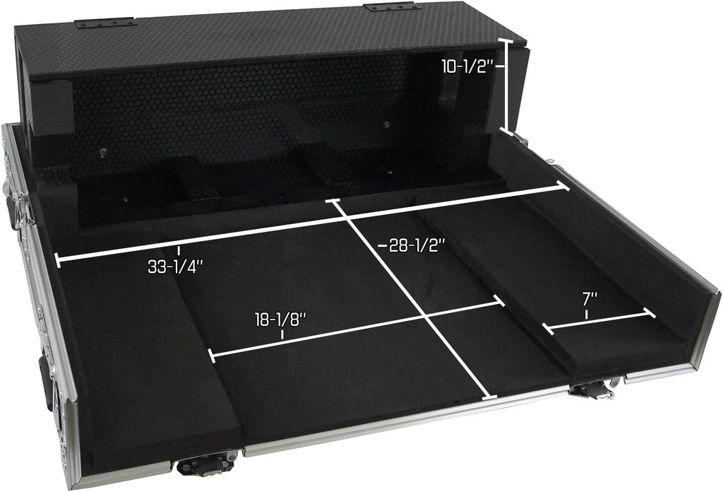 Harmony Audio Cases Compatible With Yamaha QL5 Digital Mixer HCYAMQL5DHW Flight DJ Road Custom Case